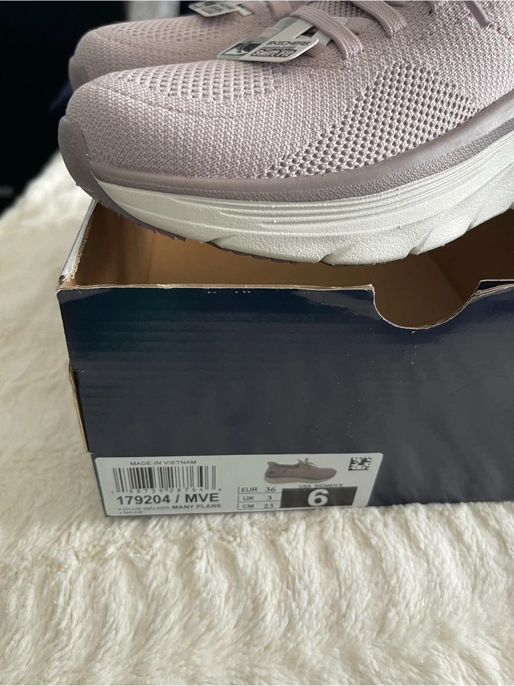 Skechers Womens Hands Free Swift Fit D'LUX WALKER-MANY PLANS Mauve Size 6 M - Picture 2 of 14